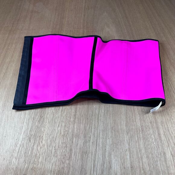 Ann Chery 1108 Faja Waist Trainer 3 Hook Latex Corset Pink Sz 40 New Colombia - Picture 2 of 5
